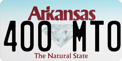 AR license plate 400MTO