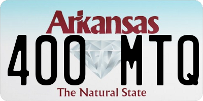 AR license plate 400MTQ