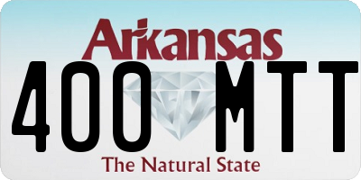 AR license plate 400MTT
