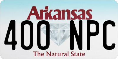 AR license plate 400NPC