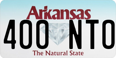 AR license plate 400NTO