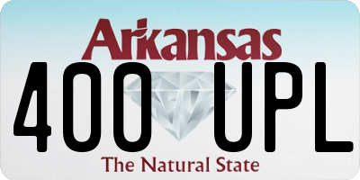 AR license plate 400UPL