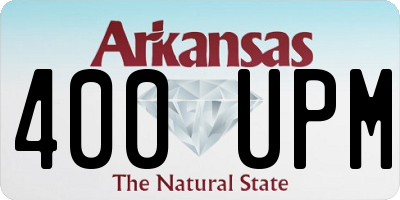 AR license plate 400UPM