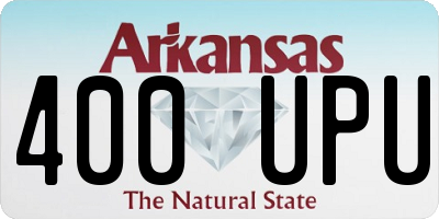 AR license plate 400UPU