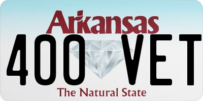 AR license plate 400VET