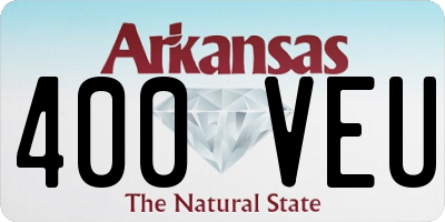 AR license plate 400VEU