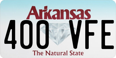 AR license plate 400VFE
