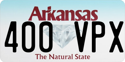 AR license plate 400VPX