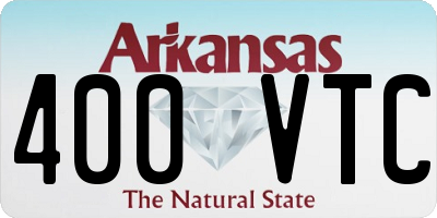 AR license plate 400VTC