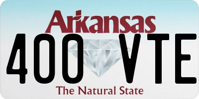 AR license plate 400VTE