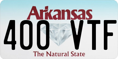 AR license plate 400VTF