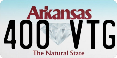 AR license plate 400VTG