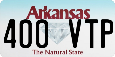AR license plate 400VTP