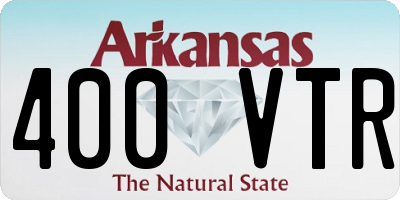 AR license plate 400VTR