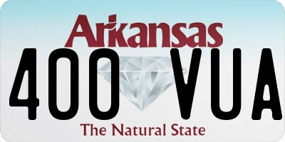 AR license plate 400VUA