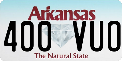 AR license plate 400VUO
