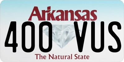 AR license plate 400VUS
