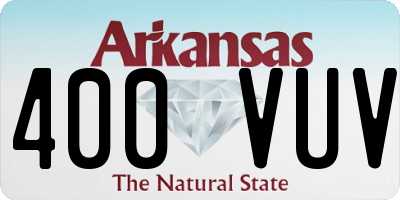 AR license plate 400VUV