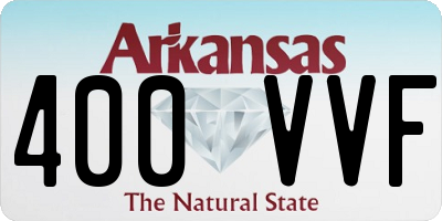 AR license plate 400VVF