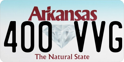 AR license plate 400VVG