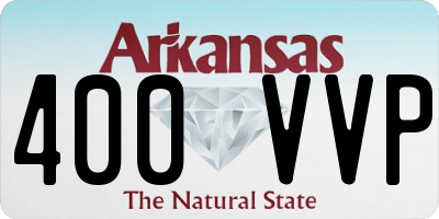 AR license plate 400VVP