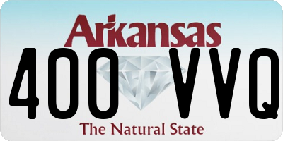 AR license plate 400VVQ