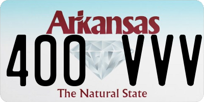AR license plate 400VVV
