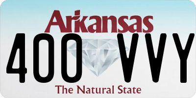 AR license plate 400VVY