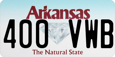 AR license plate 400VWB