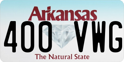 AR license plate 400VWG