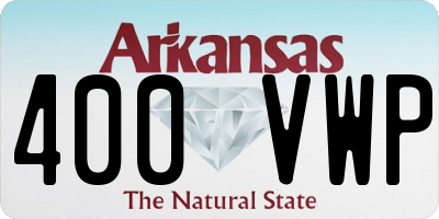 AR license plate 400VWP
