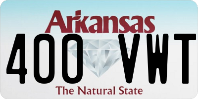 AR license plate 400VWT