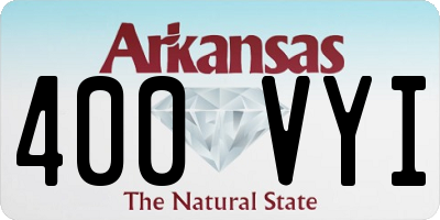 AR license plate 400VYI