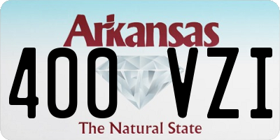 AR license plate 400VZI