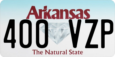 AR license plate 400VZP