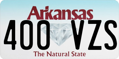 AR license plate 400VZS