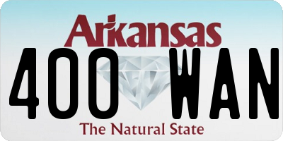 AR license plate 400WAN