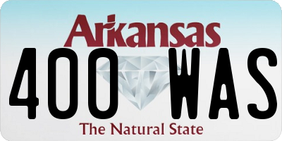 AR license plate 400WAS
