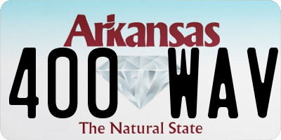 AR license plate 400WAV