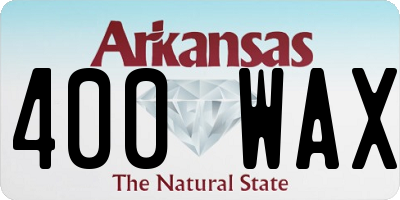 AR license plate 400WAX