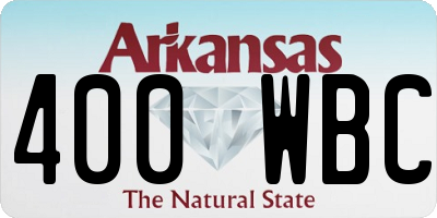 AR license plate 400WBC