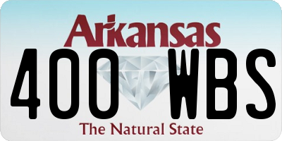 AR license plate 400WBS