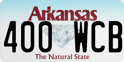 AR license plate 400WCB