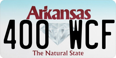 AR license plate 400WCF
