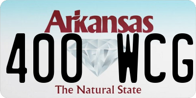 AR license plate 400WCG