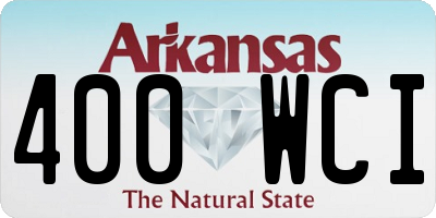 AR license plate 400WCI
