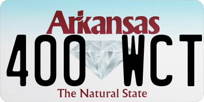AR license plate 400WCT
