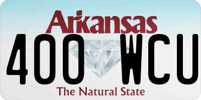 AR license plate 400WCU