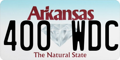 AR license plate 400WDC