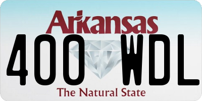 AR license plate 400WDL